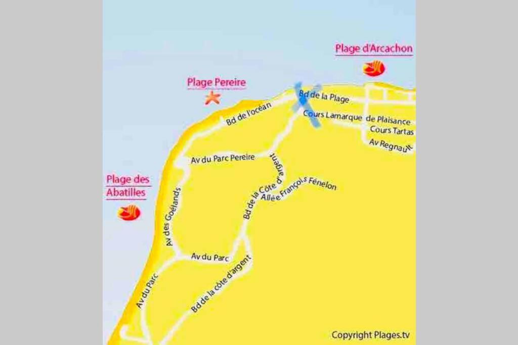 Bel Appartement Bord De Mer 4 Pers Arcachon Centre Exterior photo